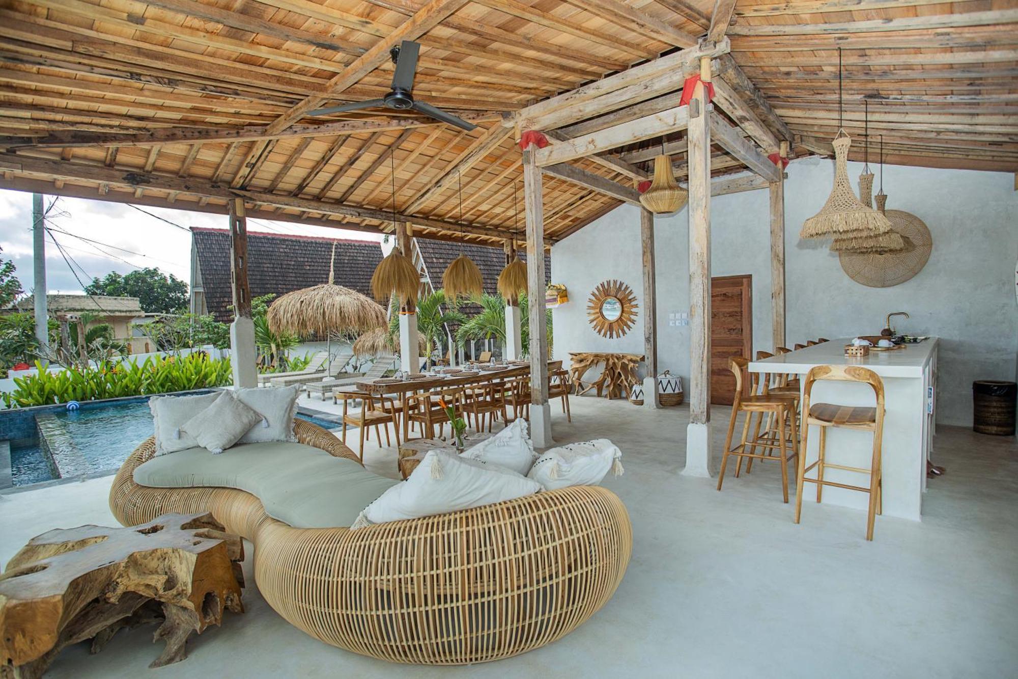 Sunset House Ceningan, 10 Person Beachview Private Villa Nusa Lembongan  Ngoại thất bức ảnh