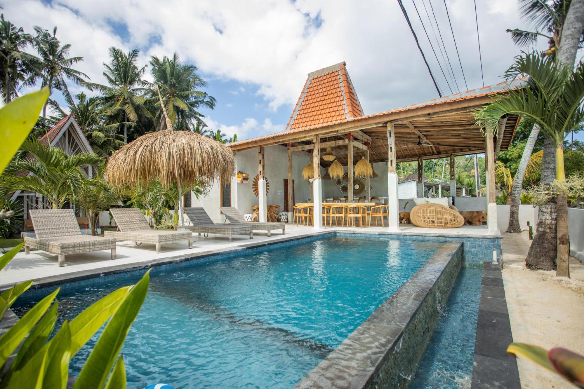 Sunset House Ceningan, 10 Person Beachview Private Villa Nusa Lembongan  Ngoại thất bức ảnh