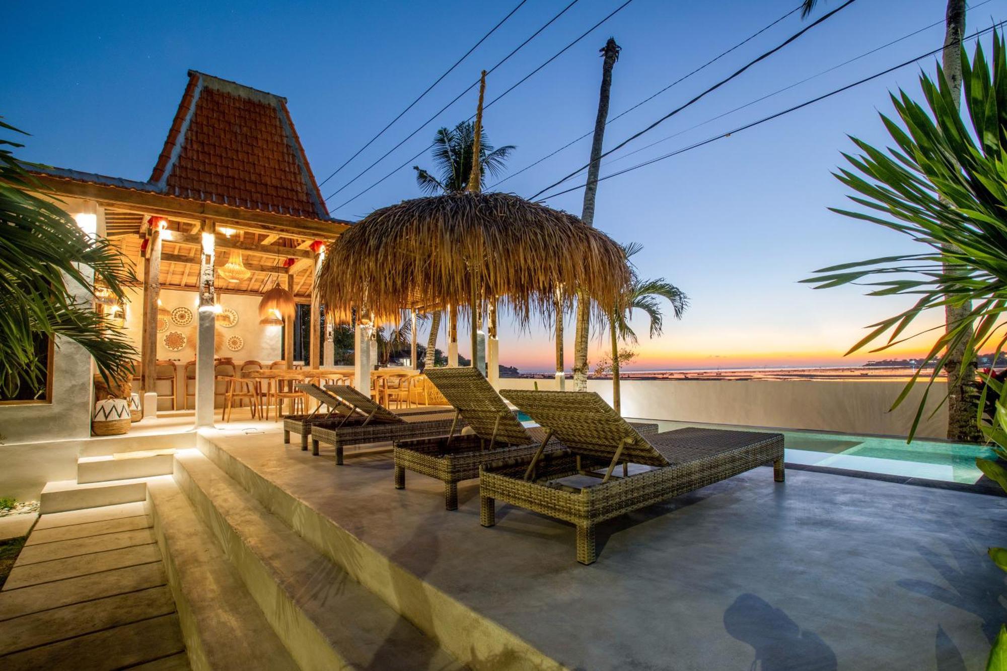 Sunset House Ceningan, 10 Person Beachview Private Villa Nusa Lembongan  Ngoại thất bức ảnh
